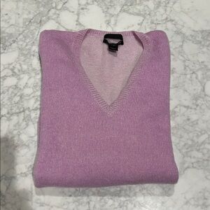 JCrew Italian Cashmere  VeeNeck Sweater. S